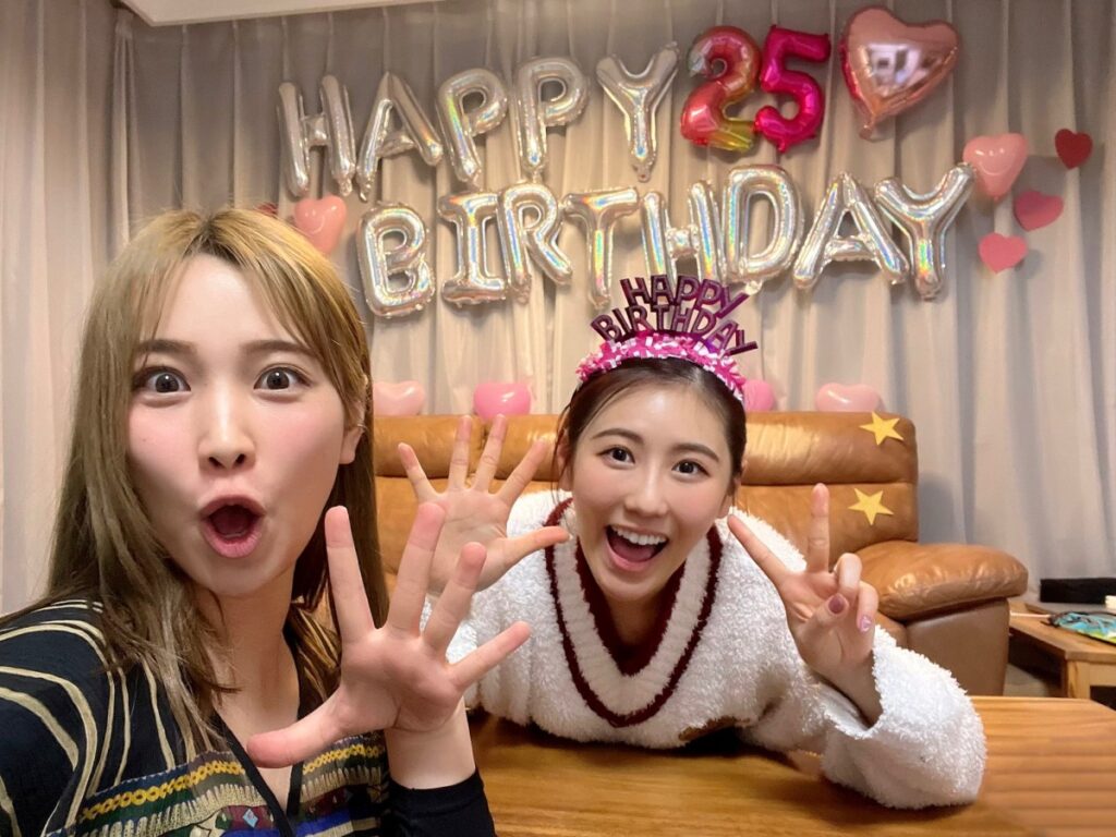 西野未姫と平井杏奈